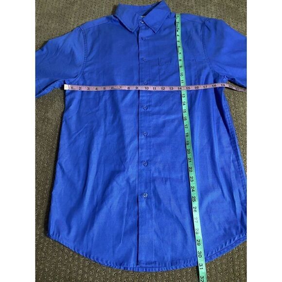 2 Culvers Employee Men's Button Down Short Sleeve Shirts Sz.15 - Picture 3 of 6